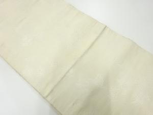 アンティーク　花蜀江に若松模様織り出し丸帯(材料)